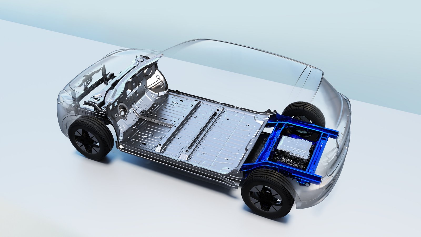 Geely EX2 - Rear subprotection frame